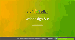 Desktop Screenshot of profimedien.net